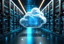 AZ-305 Questions 51-60: Compute Solutions AZ-305 compute solutions illustrated by a futuristic Azure data center with cloud icon