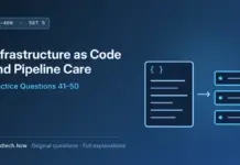 AZ-400 Questions 41-50: Infrastructure as Code and Pipeline Maintenance